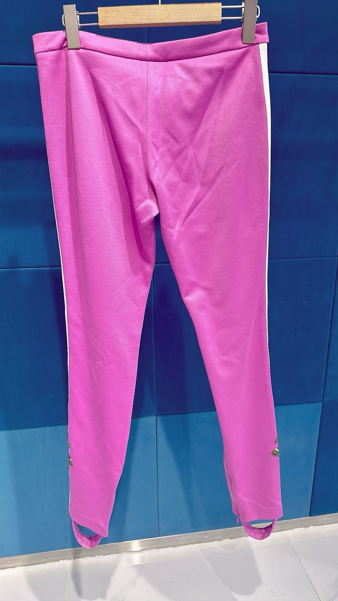 Gucci GUCCI pink floral embroidery show trousers Size US 30 / EU 46 - 2 Thumbnail