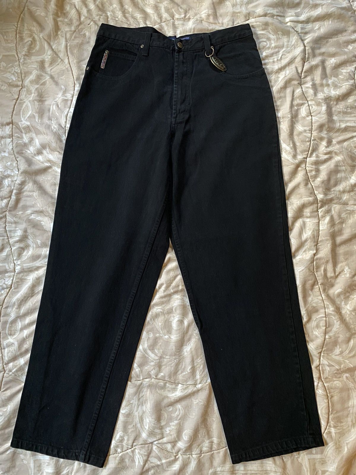 JNCO × Vintage Crazy Vintage Y2K Lugz Baggy JNCO Style Carpenter Jeans Size US 36 / EU 52 - 2 Thumbnail