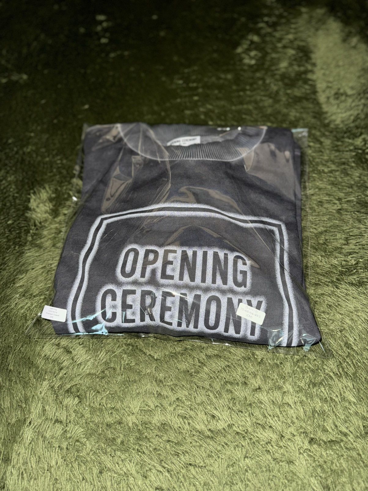 Opening Ceremony [M] Opening Ceremony Box Logo Pigment-Dyed Sweatshirt Size US M / EU 48-50 / 2 - 11 Thumbnail