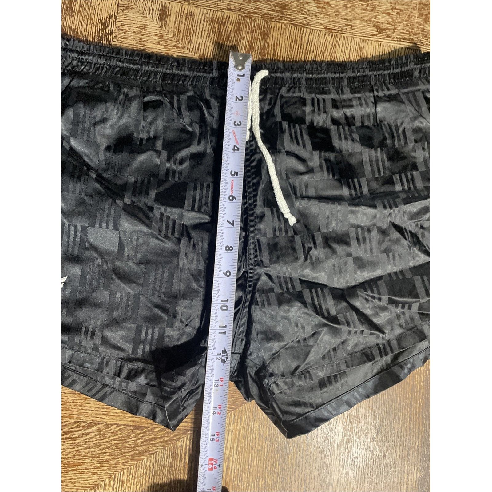 Erima Vintage ERIMA Football Shorts L 36 Black Shiny Nylon Ganz Size US 34 / EU 50 - 8 Thumbnail