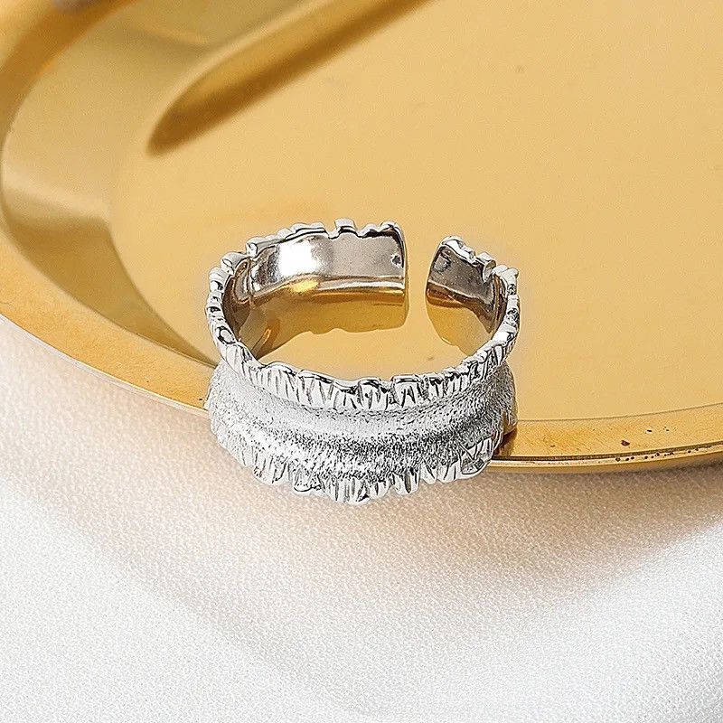 Jewelry Real 925 Sterling Silver Engagement Rings Size ONE SIZE - 5 Thumbnail