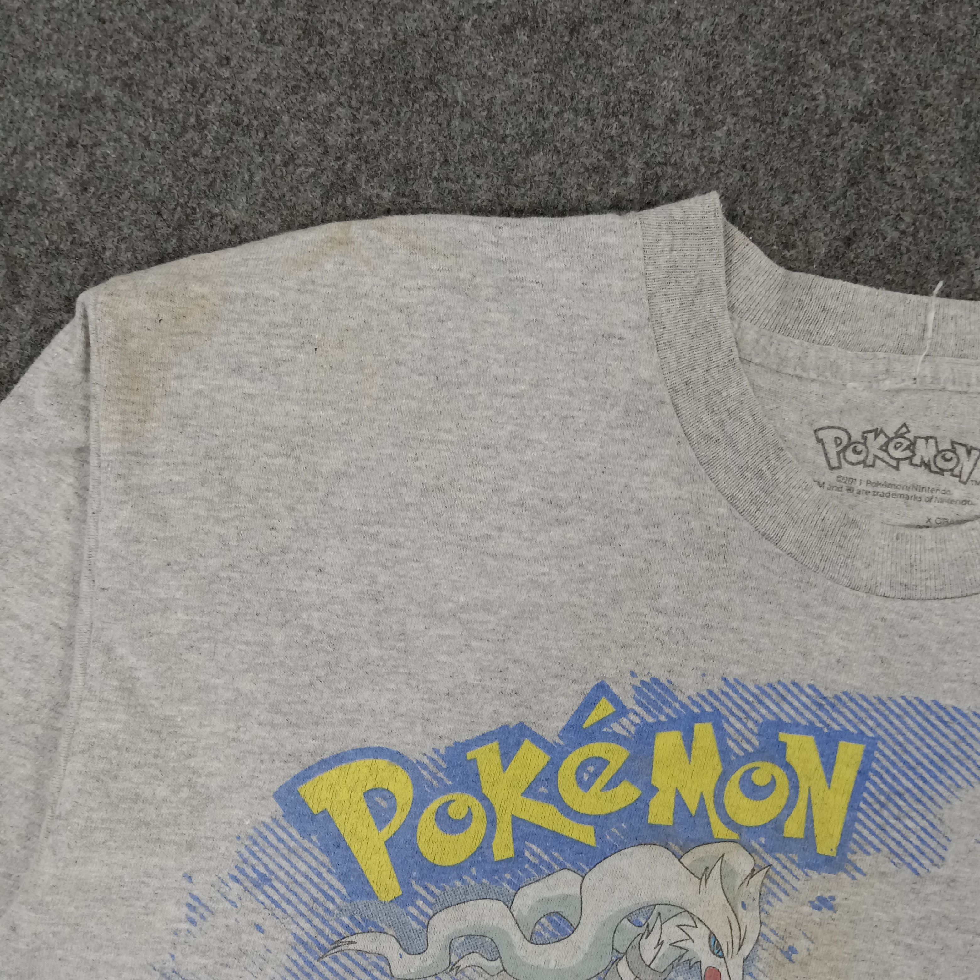 Nintendo × Pokemon × Vintage Pokemon Cartoon Character Long Sleeve Tshirt Size US M / EU 48-50 / 2 - 3 Thumbnail