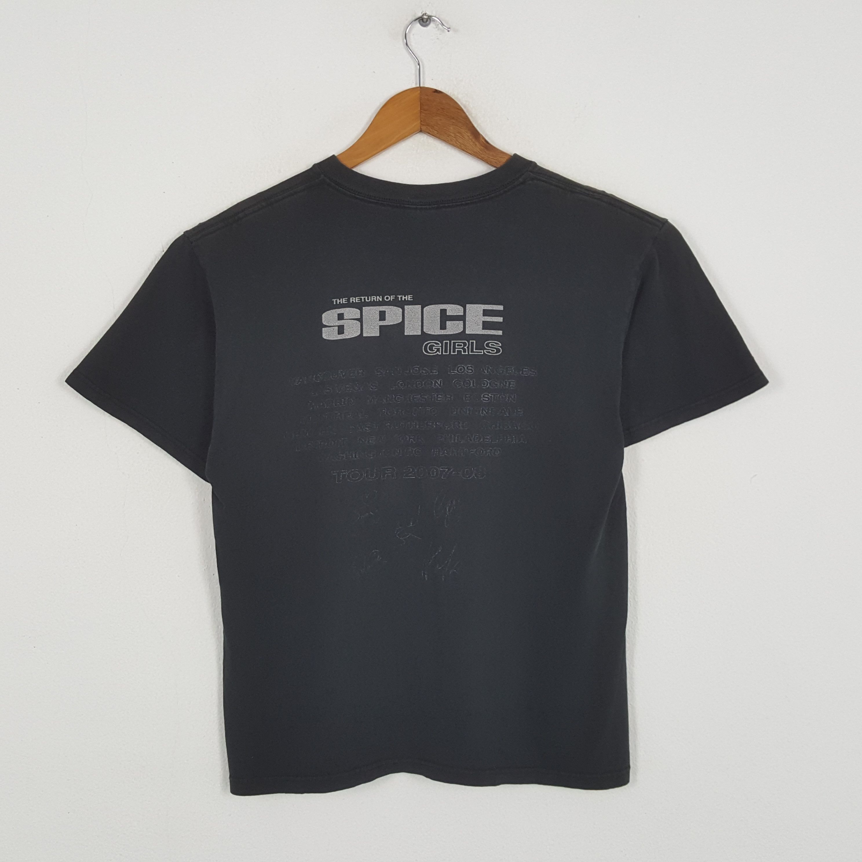 Band Tees × Vintage Vintage SPICE GIRLS English Girls Group Singer Tour T-Shirts Size US M / EU 48-50 / 2 - 3 Thumbnail