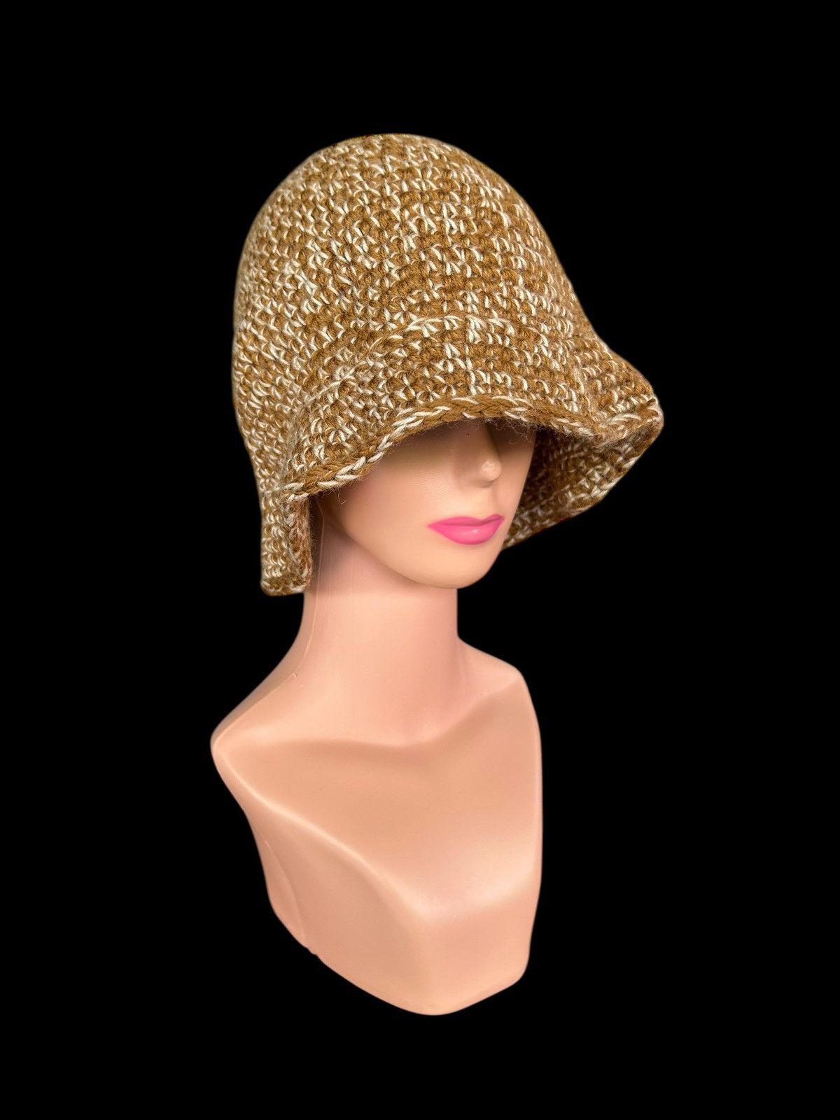 Japanese Brand × Kapital × Vintage Crochet Knitted Handmade Bucket Hats Size ONE SIZE - 4 Thumbnail