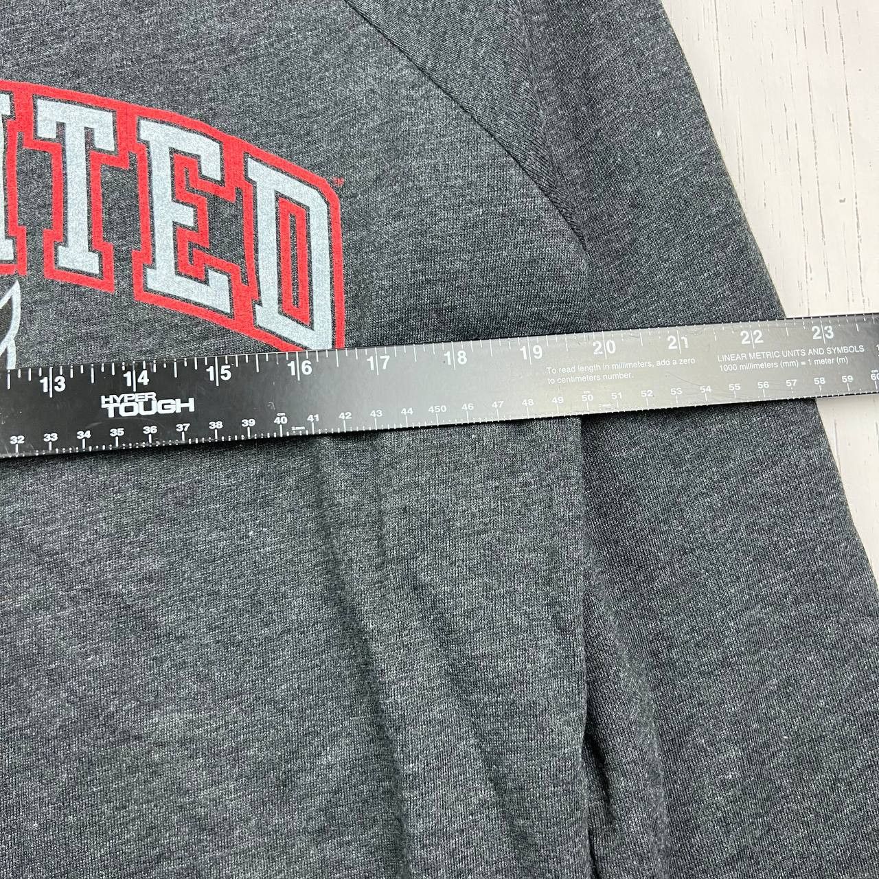 Mitchell & Ness DC United MLS Large Pullover Sweatshirt Gray New Women Size L / US 10 / IT 46 - 3 Thumbnail