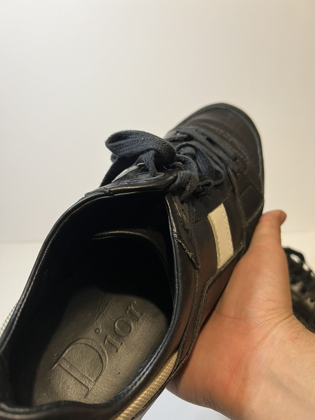 Dior Dior Homme B41 leather sneakers men Size US 12 / EU 45 - 8 Thumbnail