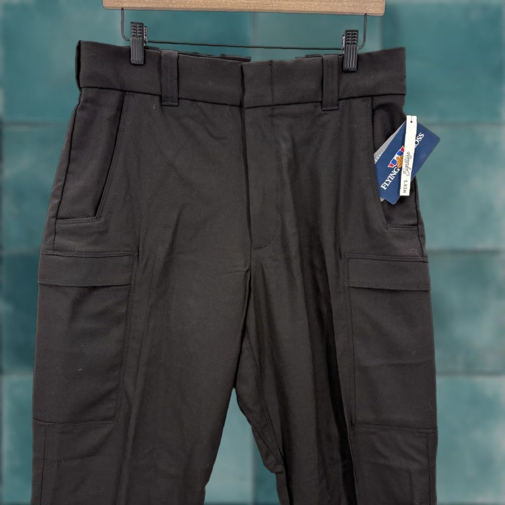 Vintage Flying Cross Pants Mens 32 Black Prime Flex Signature Cargo Tactical Uniform NWT Size US 32 / EU 48 - 1 Thumbnail