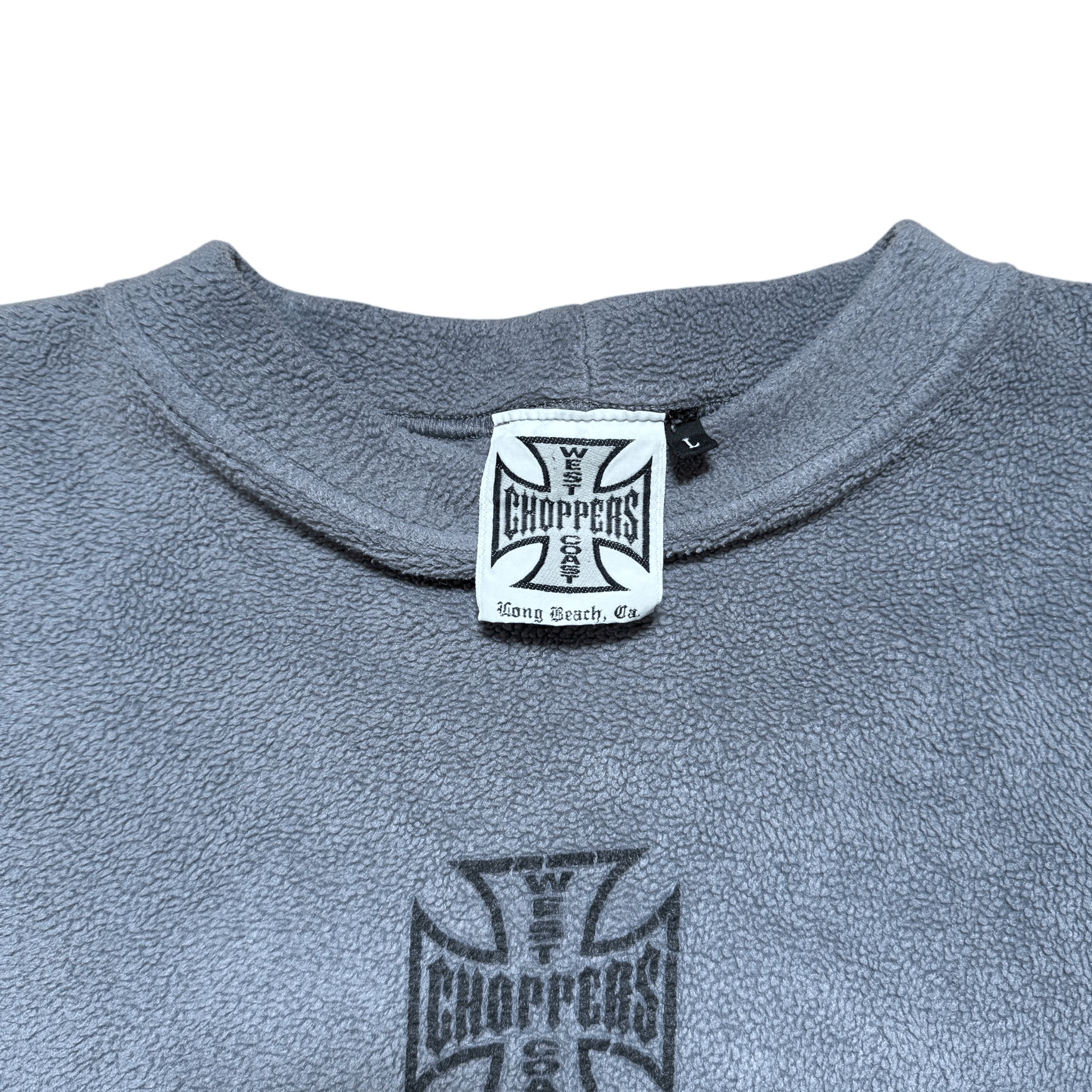 West Coast Choppers Vintage West Coast Choppers Fleece RARE Size US XL / EU 56 / 4 - 4 Thumbnail