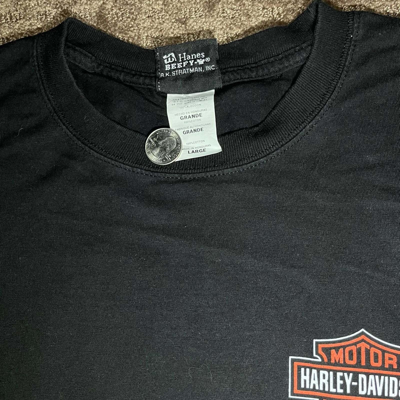 Harley Davidson 🔥 Harley-Davidson "PDX Speed Shop" Tee – Size L Size US L / EU 52-54 / 3 - 3 Thumbnail