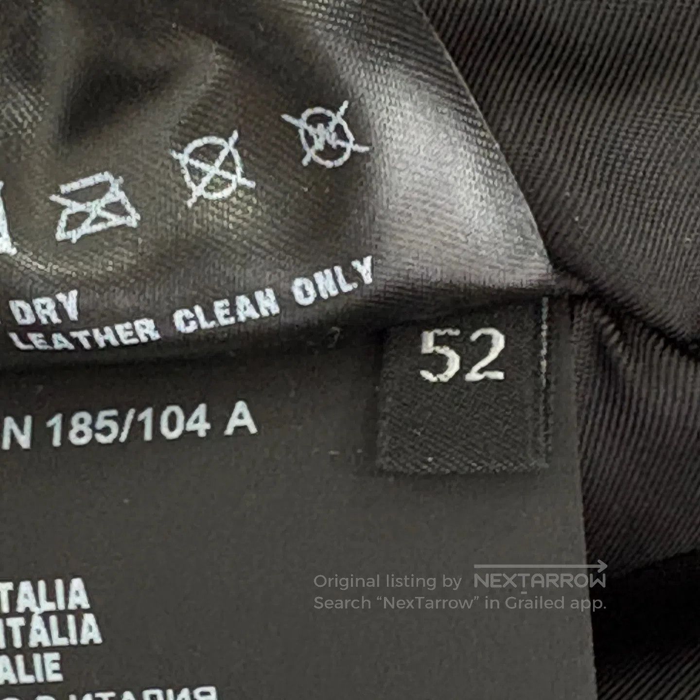 Prada Prada size52 By Raf Simons sheepskin baseball uniform Size US L / EU 52-54 / 3 - 6 Thumbnail