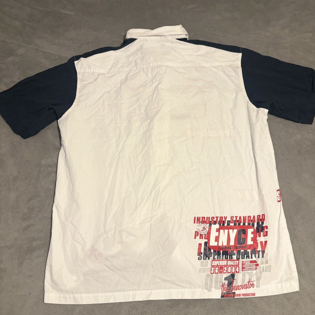 Enyce Enyce The Innovator AOP Men's 2XL Hip Hop Button SS Shirt Size US XXL / EU 58 / 5 - 9 Thumbnail