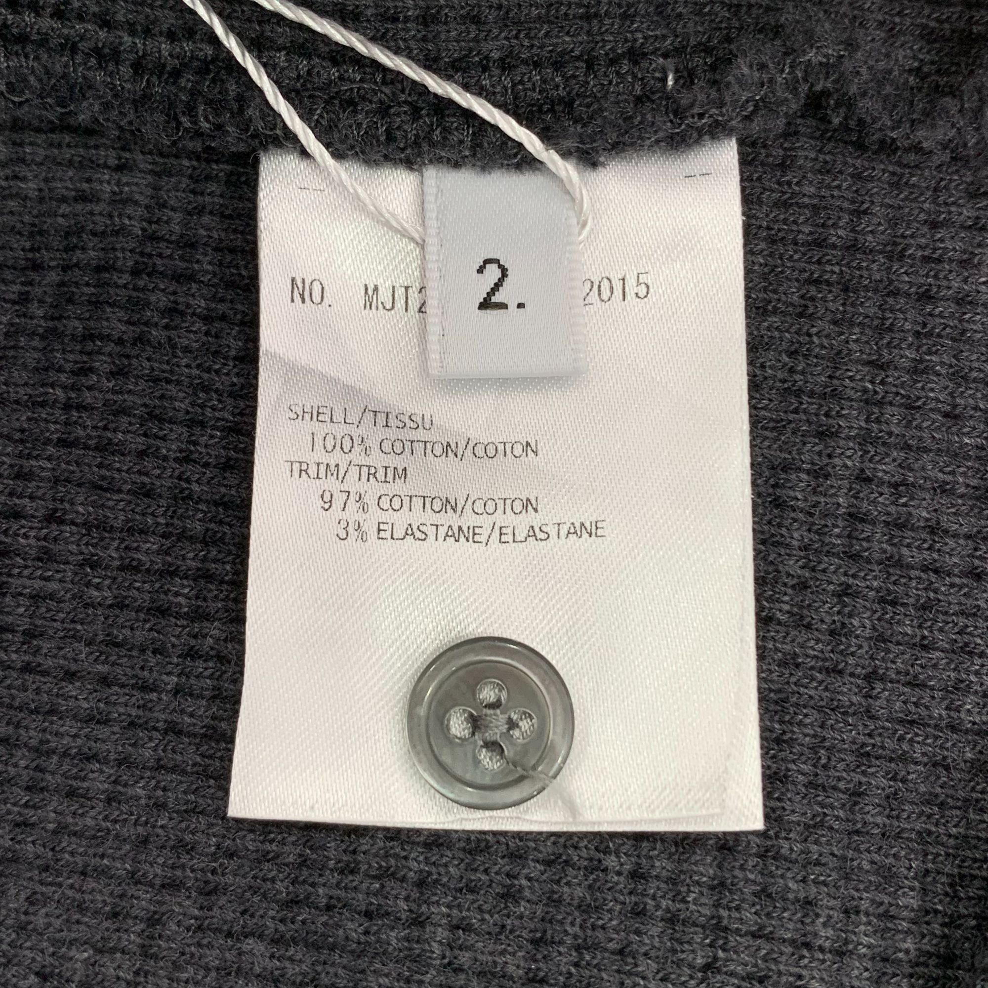 Thom Browne [Thom Browne] Black 4-Bar Stripe Hooded Zip Sweatshirt 2 Size US M / EU 48-50 / 2 - 9 Thumbnail
