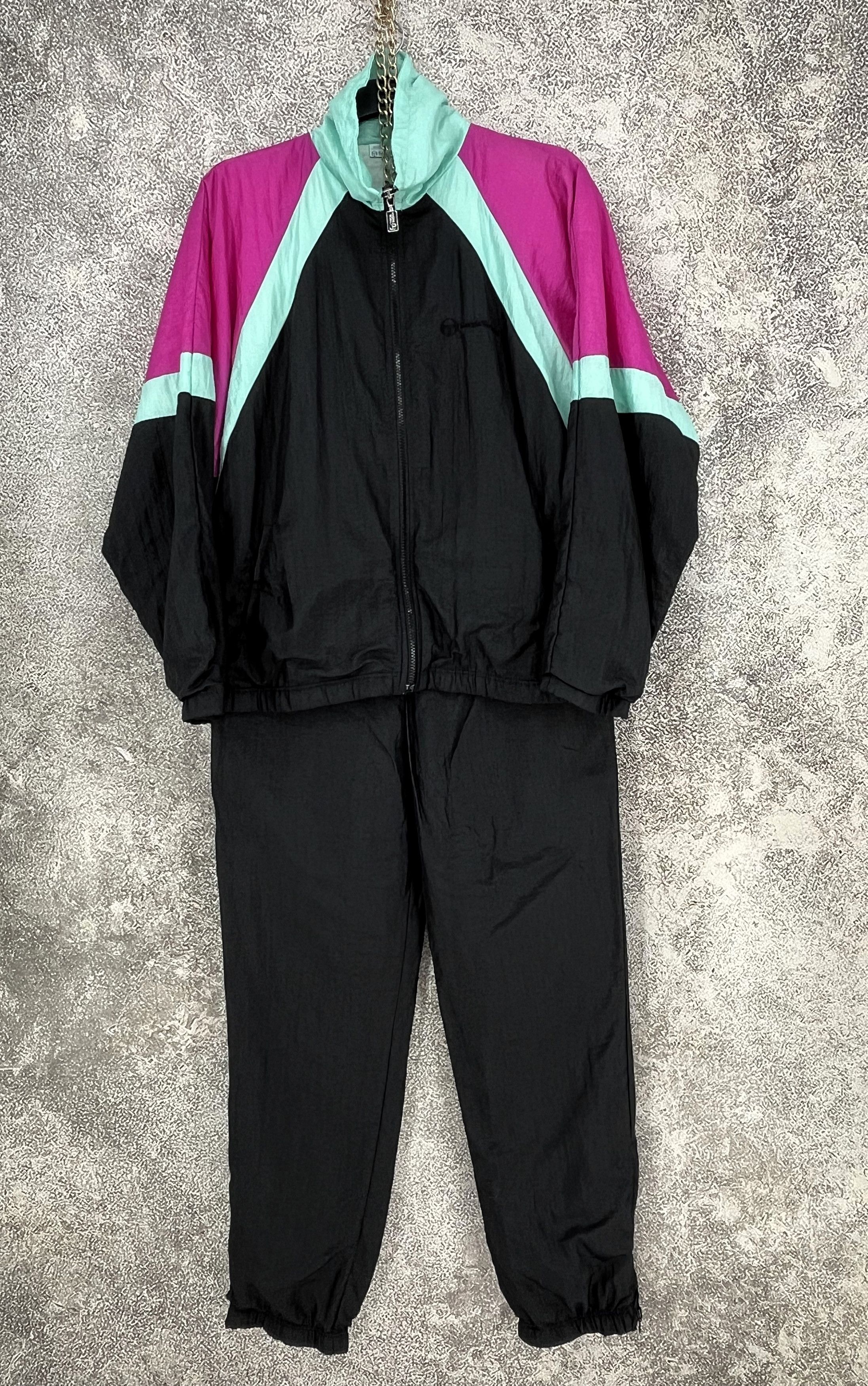 Sergio Tacchini Vintage 90's Sergio Tacchini Track Suit Size-M MADE IN ITALY Size US M / EU 48-50 / 2 - 1 Thumbnail