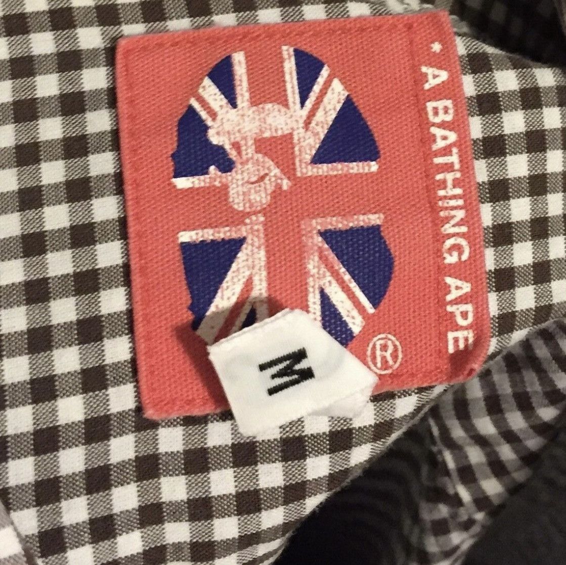 Bape Bape logo button up shirt Size US M / EU 48-50 / 2 - 3 Thumbnail