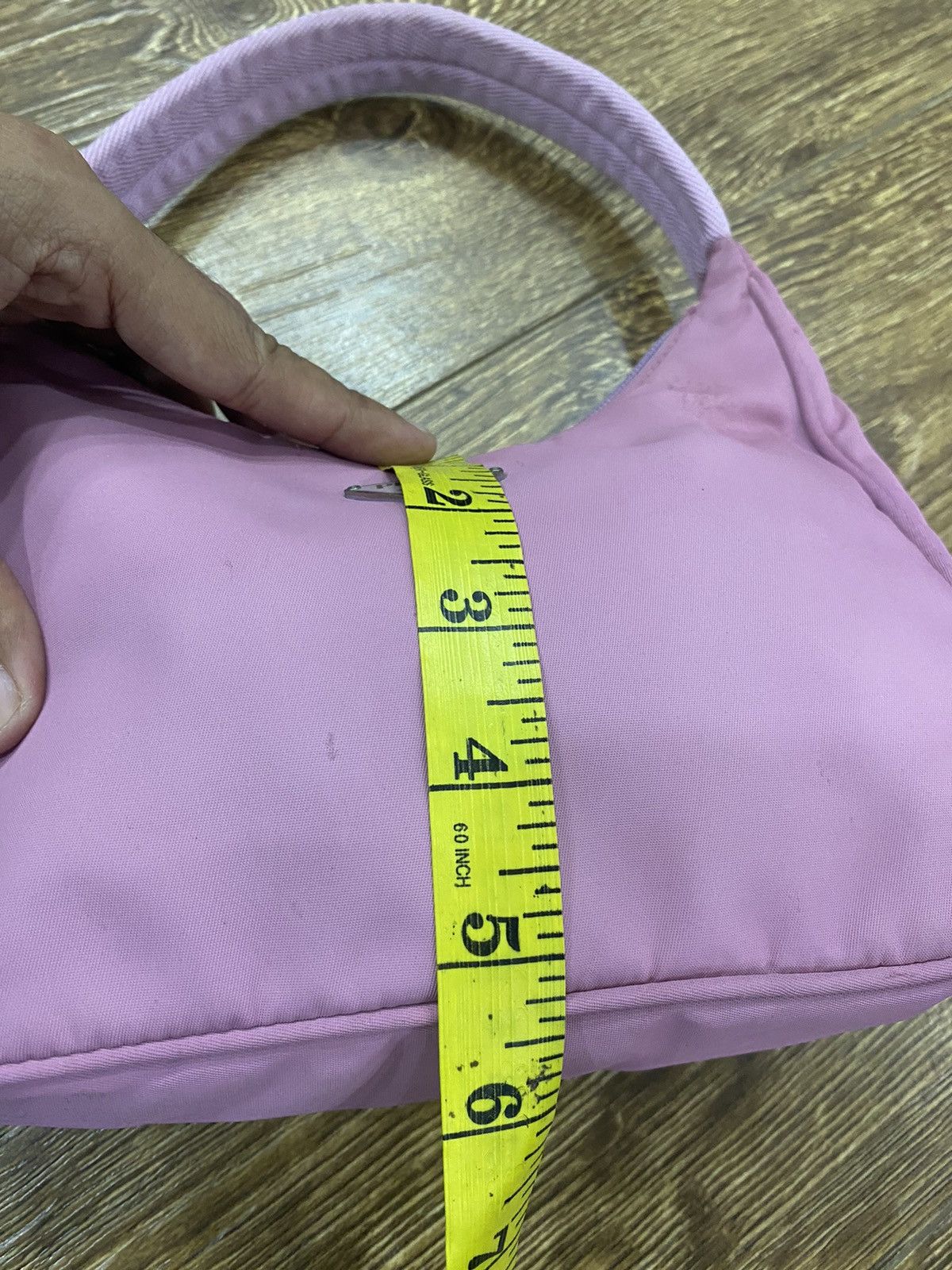 Prada Authentic Prada Tessuto Nyalon Hobo Shoulder Bag Size ONE SIZE - 11 Thumbnail