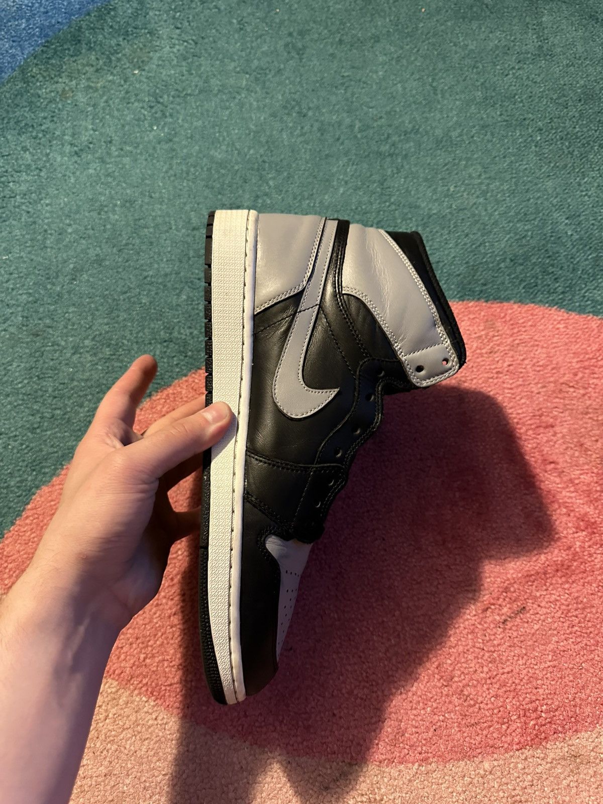 Jordan Brand Air Jordan 1 Retro High OG Shadow 2013 Size US 12 / EU 45 - 10 Thumbnail