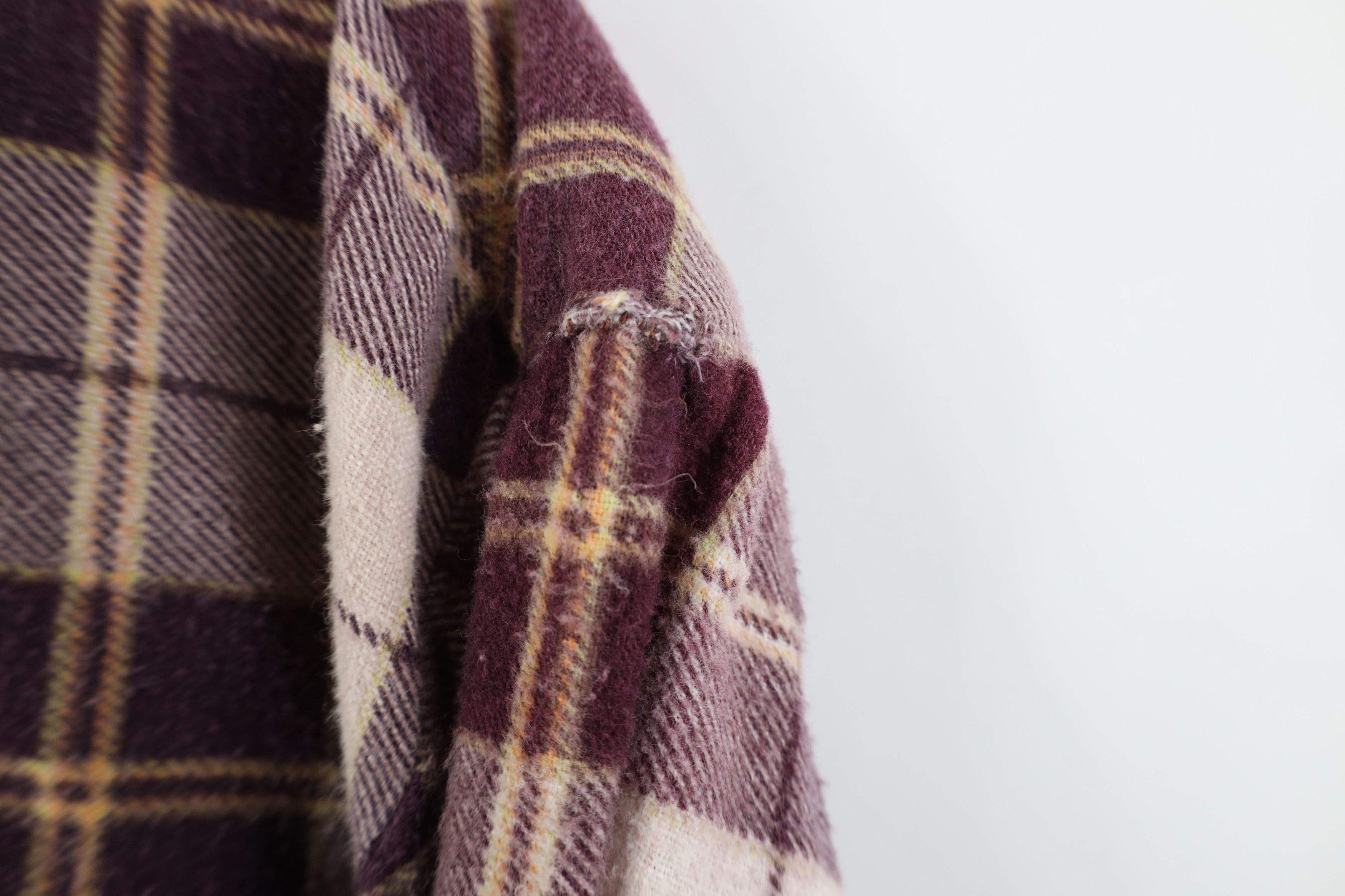 Vintage Vintage 90s Streetwear Flannel Collared Button Shirt Plaid Size US L / EU 52-54 / 3 - 4 Thumbnail