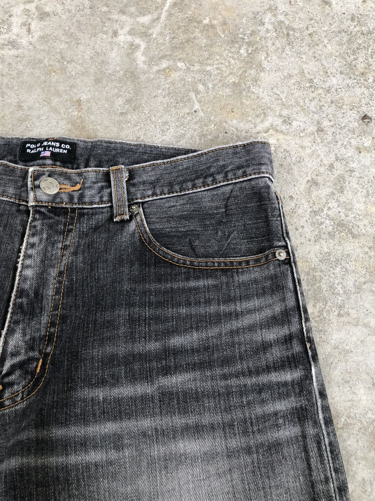 Polo Ralph Lauren Polo Ralph Lauren Loose Distressed Jeans Size US 33 - 17 Thumbnail