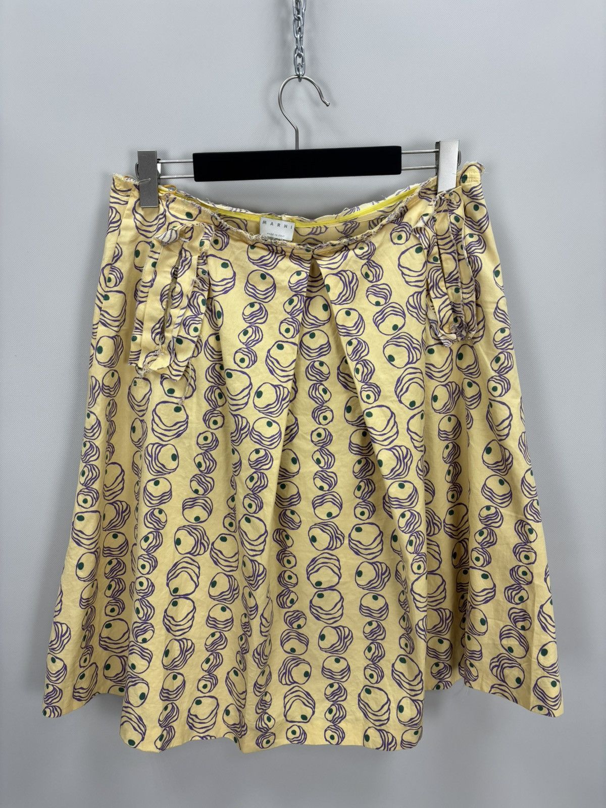 Marni Womens skirt Marni Size 46 Color Yellow Size 32" / US 10 / IT 46 - 2 Thumbnail