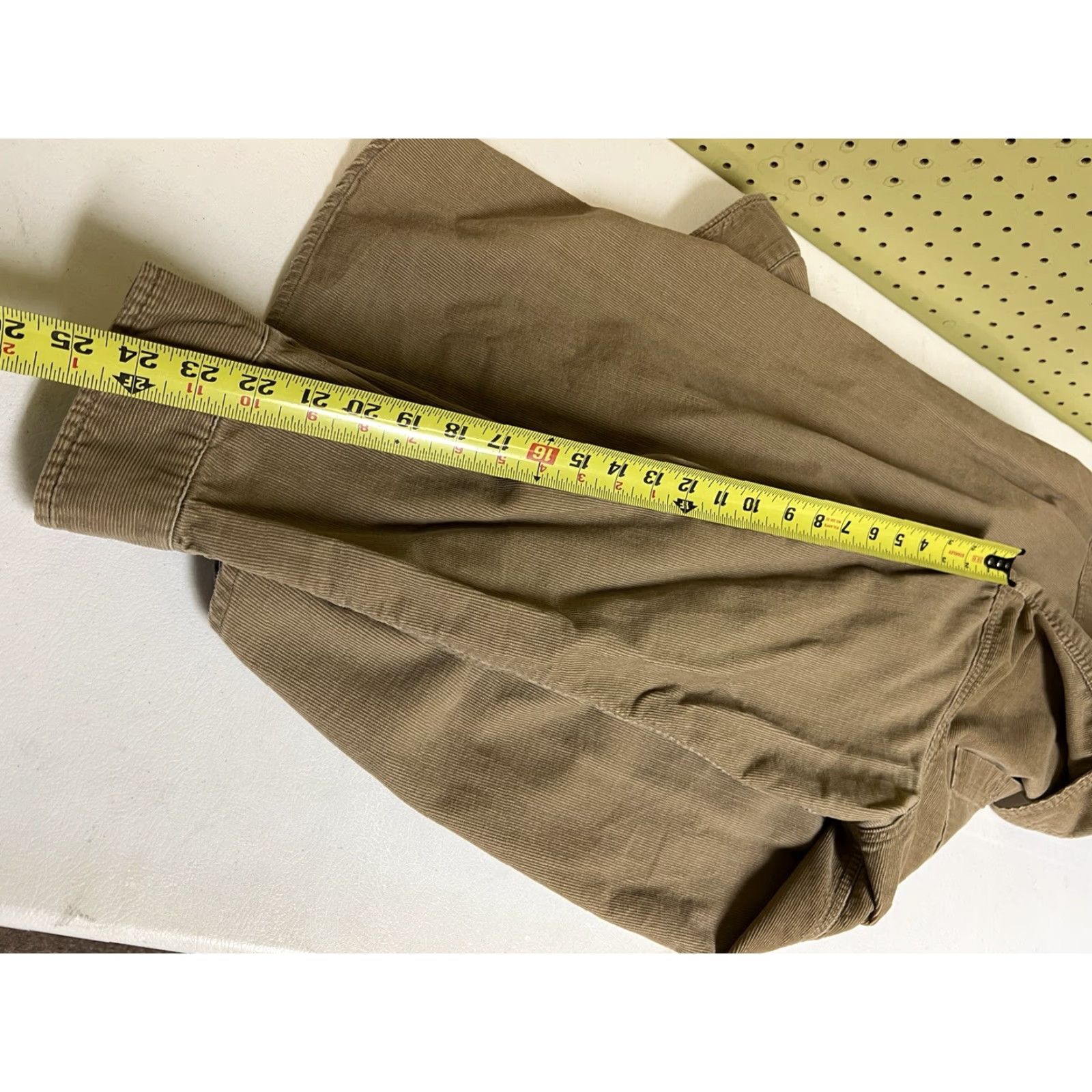 KAVU KAVU Mens Corduroy Button-Up Shirt XL Long Sleeve Tan Brown Casual Surf Skate Classic Size US XL / EU 56 / 4 - 6 Thumbnail