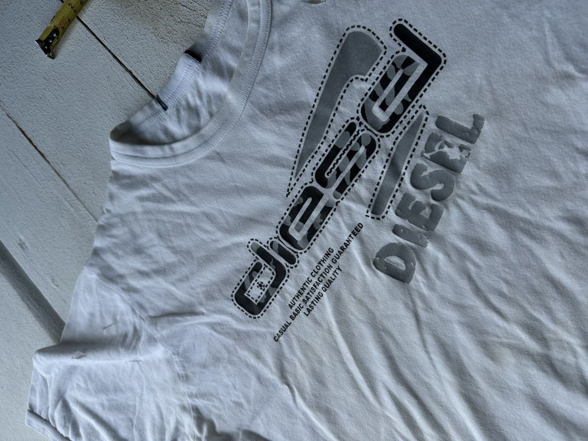 Diesel 🚨DIESEL AVANT GARDE ARCHIVE VINTAGE BIG LOGO T-SHIRT Y2K TEE Size US S / EU 44-46 / 1 - 5 Thumbnail