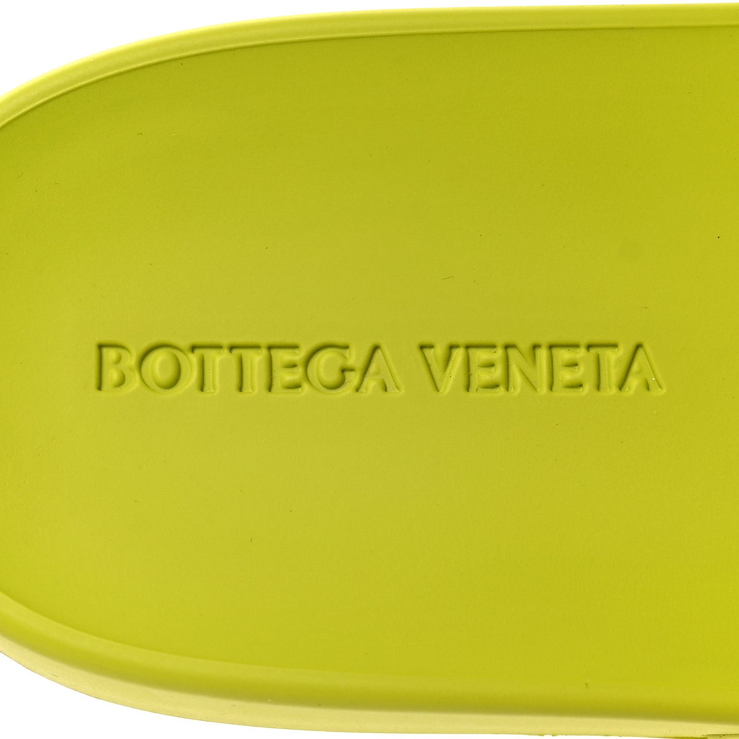 Bottega Veneta o1mle0325 Rubber Carpet Slides in Kiwi Size US 5 / IT 35 - 5 Thumbnail