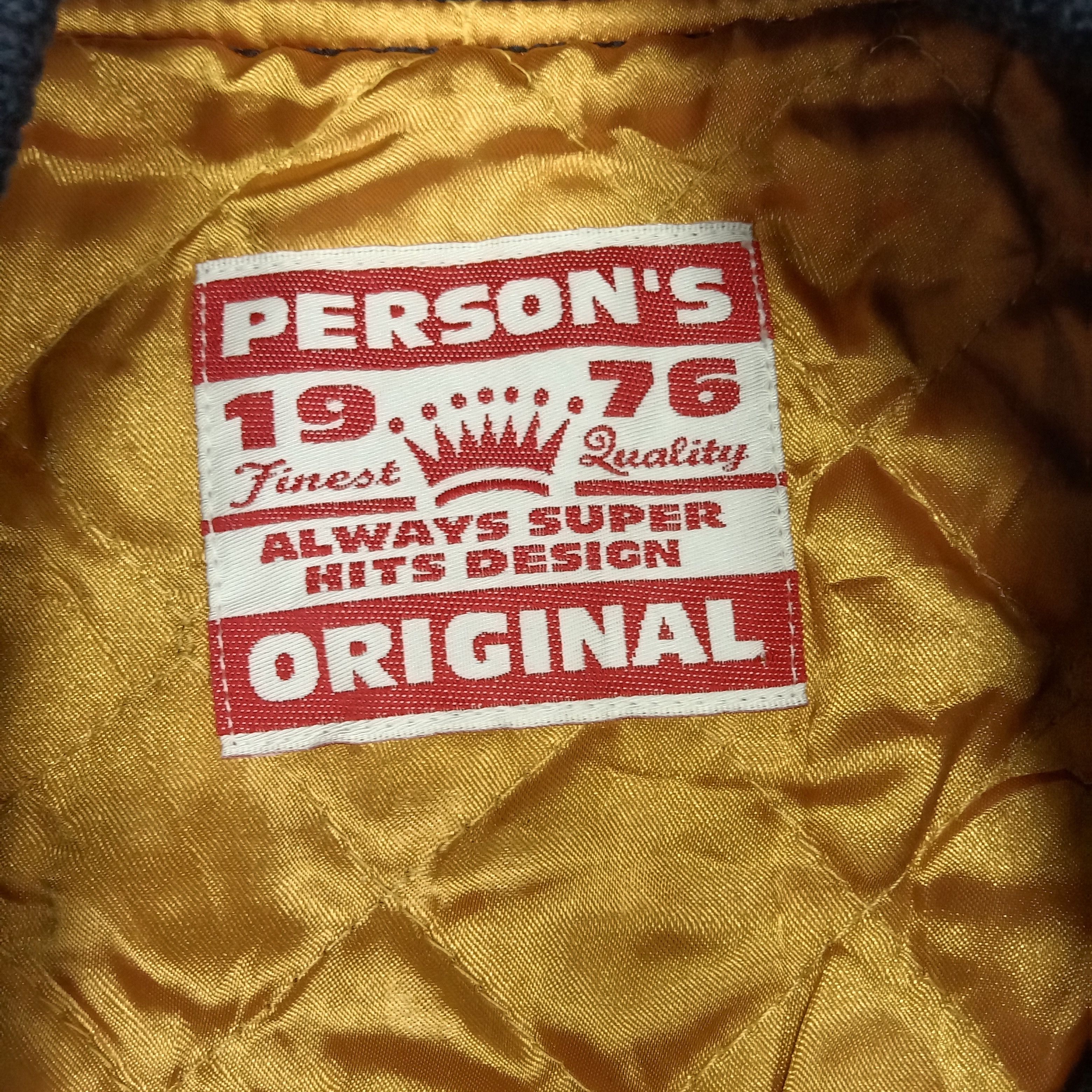 PERSON'S × Vintage Person's Streetwear Winter Style Varsity Jacket Size US M / EU 48-50 / 2 - 6 Thumbnail