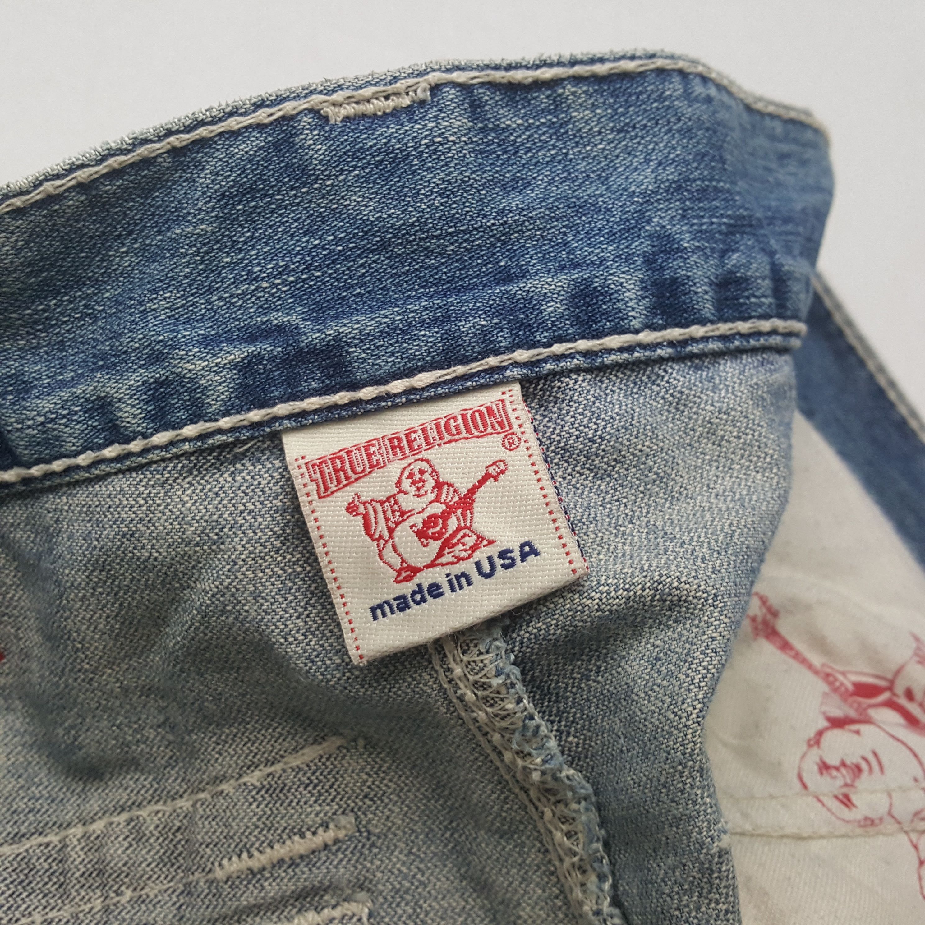 True Religion × Vintage Vintage True Religion American Brand Distressed Jeans Size US 33 - 4 Thumbnail