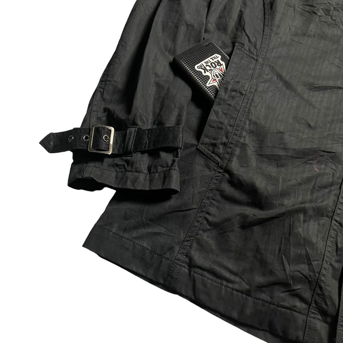 If Six Was Nine 🇯🇵 SPLENDID SATISFACTION PUNK GOTHIC WORKWEAR JACKET Size US XL / EU 56 / 4 - 3 Thumbnail