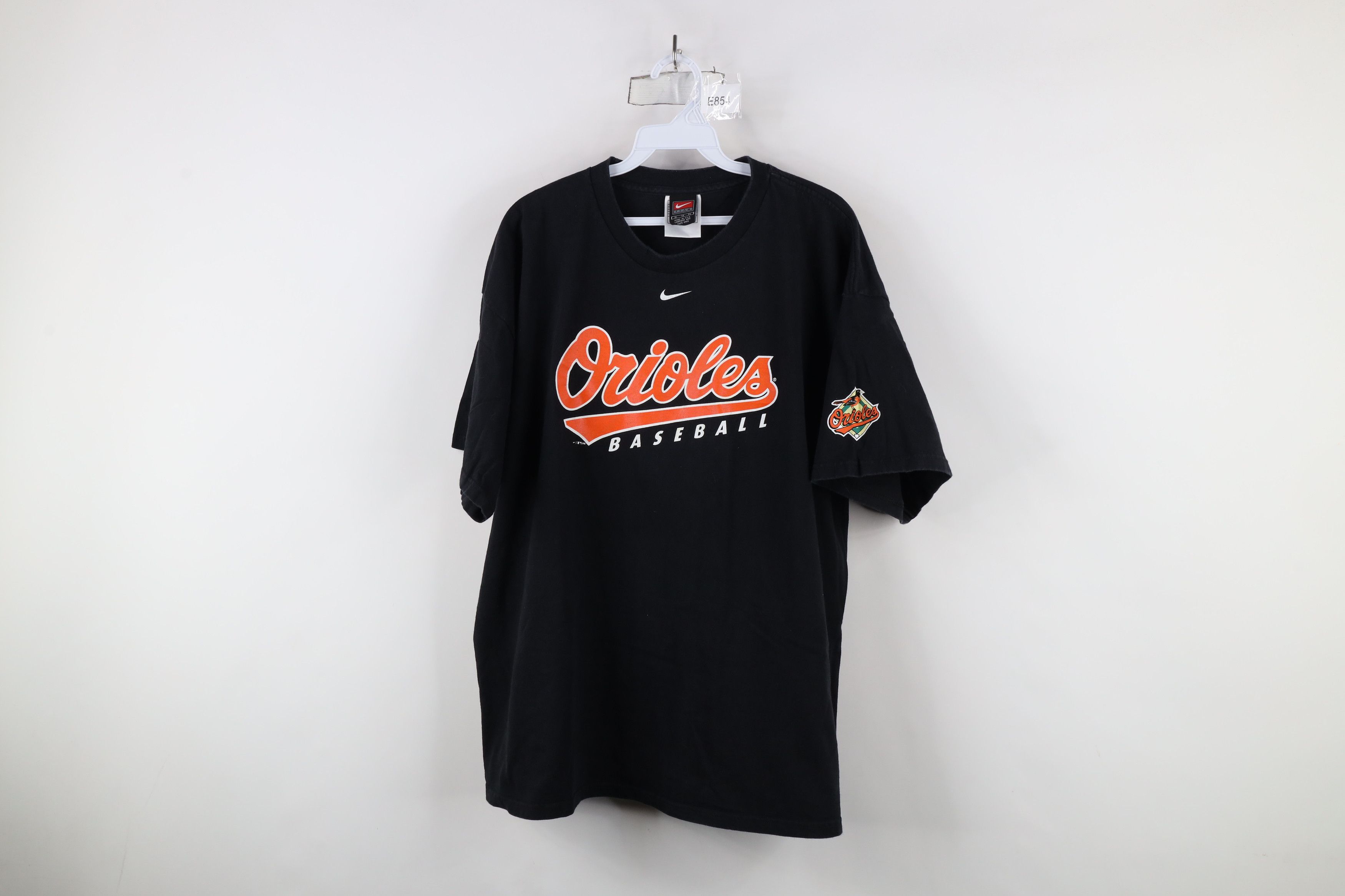 Nike × Vintage Vintage Y2K 2002 Nike Swoosh Baltimore Orioles T-Shirt Size US XL / EU 56 / 4 - 1 Thumbnail