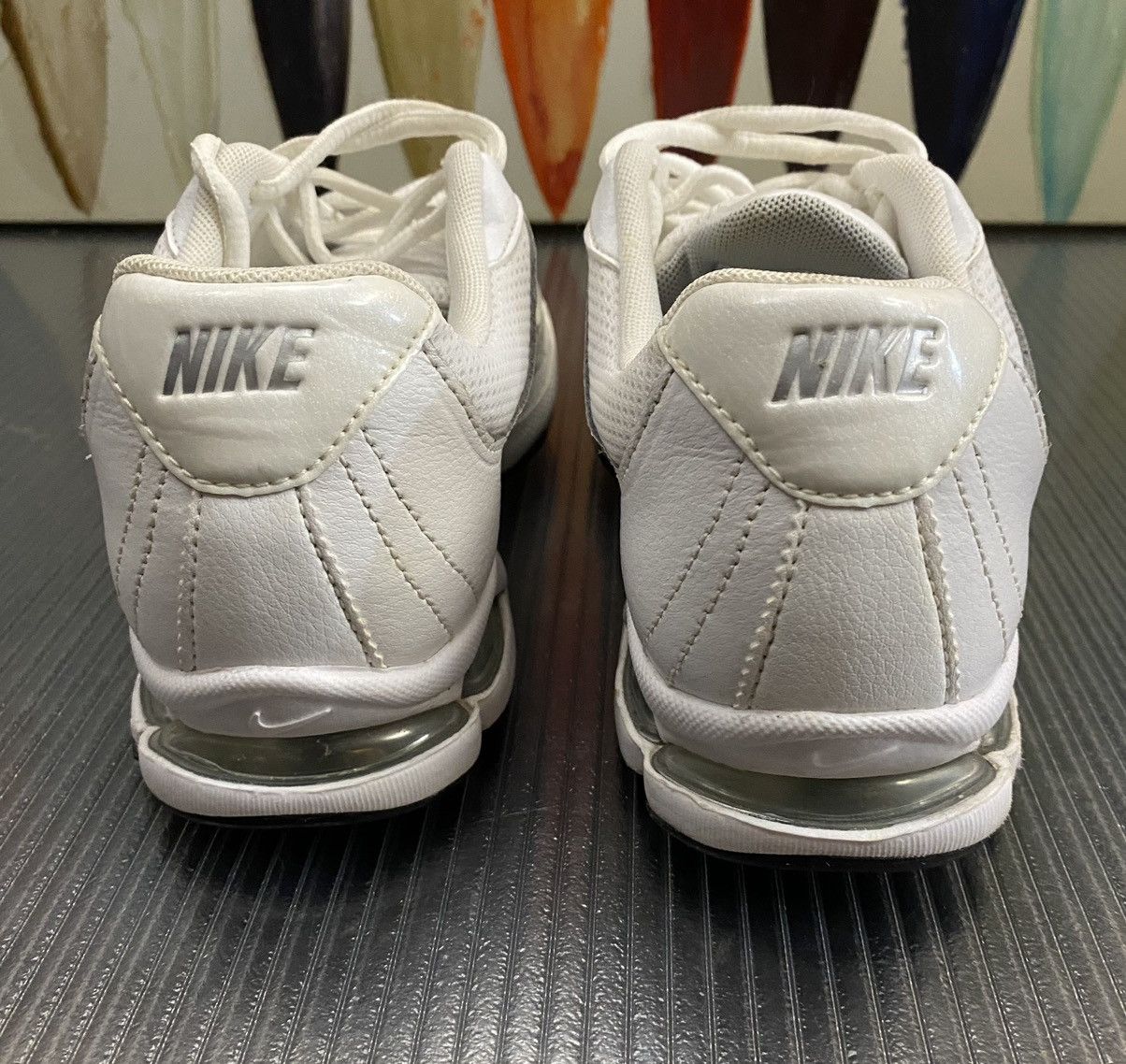 Nike Nike Air Exceed Training Sneakers White Leather 8 Size US 8 / IT 38 - 9 Thumbnail