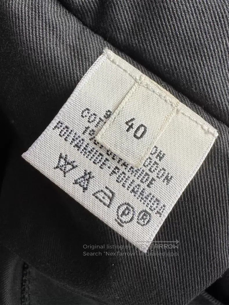 Hermes Hermes Margiela Era Classic Black Double F Logo Coat - Bla Size S / US 4 / IT 40 - 9 Thumbnail