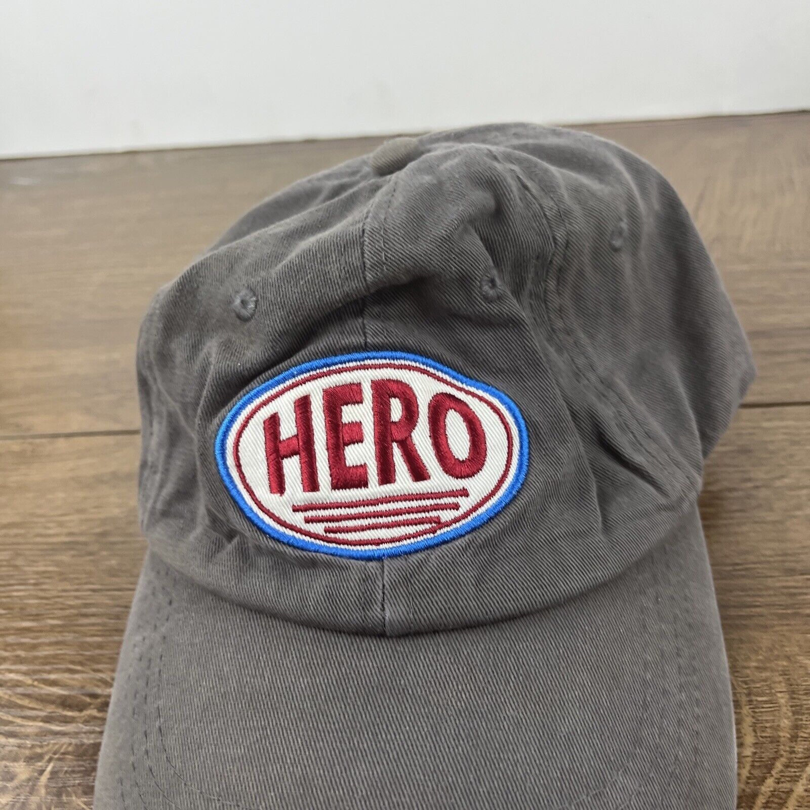 Other Hero Hat HERO Baseball Hat Gray Hat Adjustable Adult Size Ha Size ONE SIZE - 5 Thumbnail
