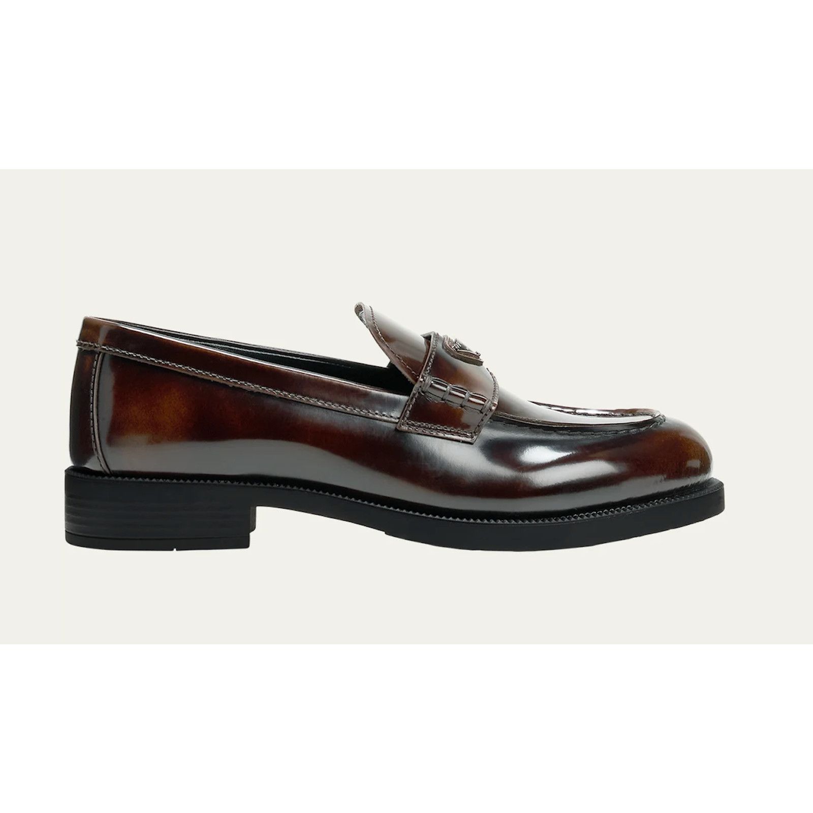 Prada Prada Bruciato Brown Calfskin Leather Loafer Creeper Size US 11.5 / IT 41.5 - 5 Thumbnail
