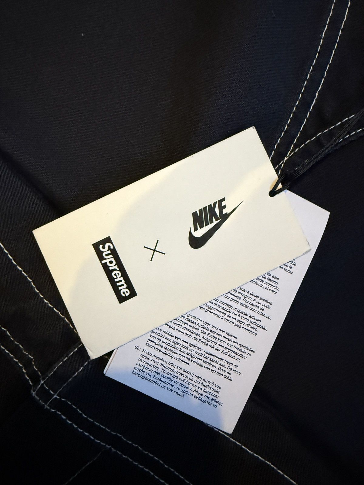 Nike × Supreme Supreme X Nike Overalls Navy Size US 30 / EU 46 - 7 Thumbnail