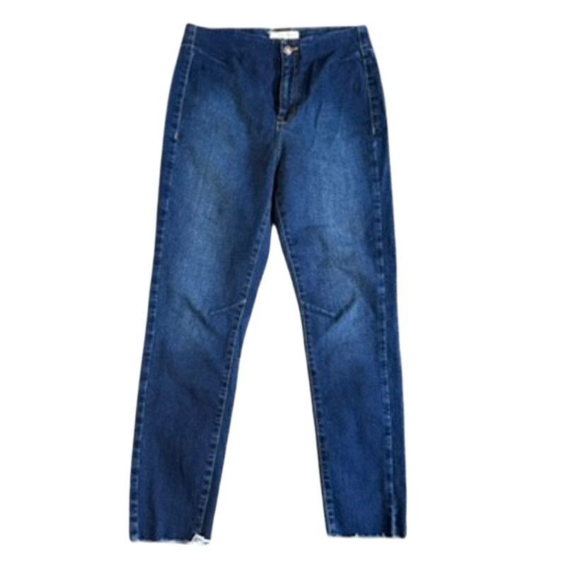 Free People Miles Away High Waist Crop Skinny Jeans, Size 31