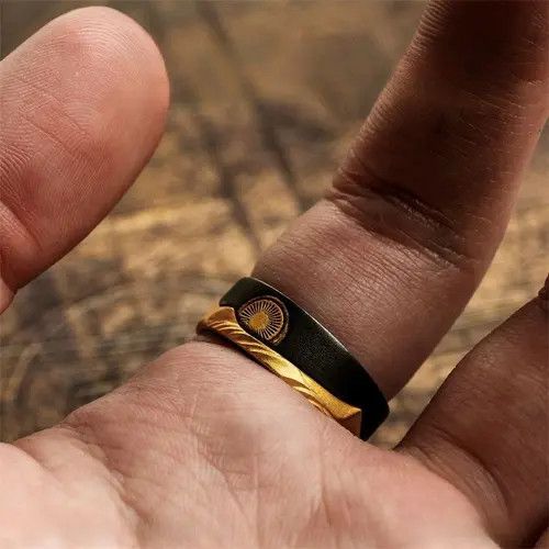Jewelry Hip-hop Jewelry Rings Open Size Chrome Ring (Size 7-13) Size ONE SIZE - 1 Thumbnail