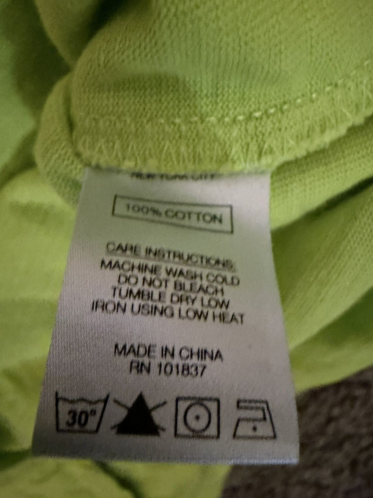 Supreme GREEN SUPREME FLAME LOGO TEE Size US L / EU 52-54 / 3 - 4 Thumbnail
