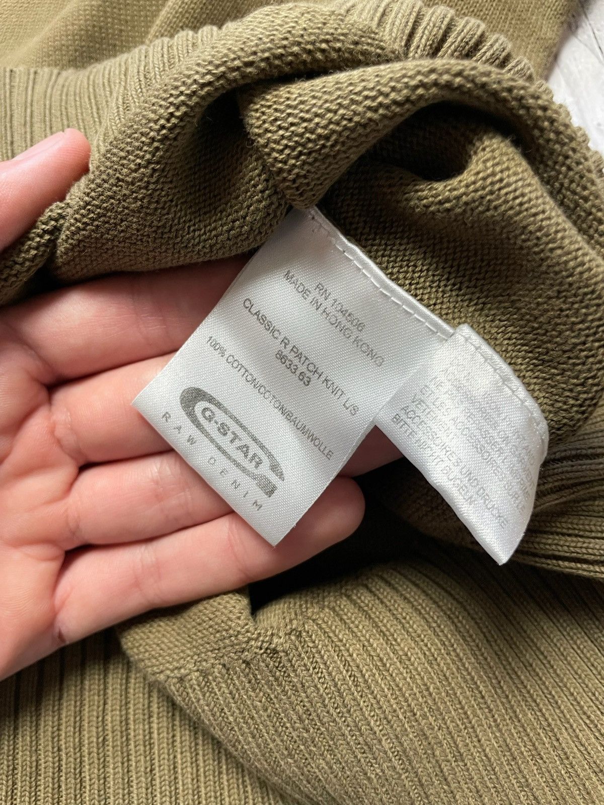 G-Star × Vintage Vintage G Star RAW sweater size L logo avant-garde Y2K Size US L / EU 52-54 / 3 - 5 Thumbnail