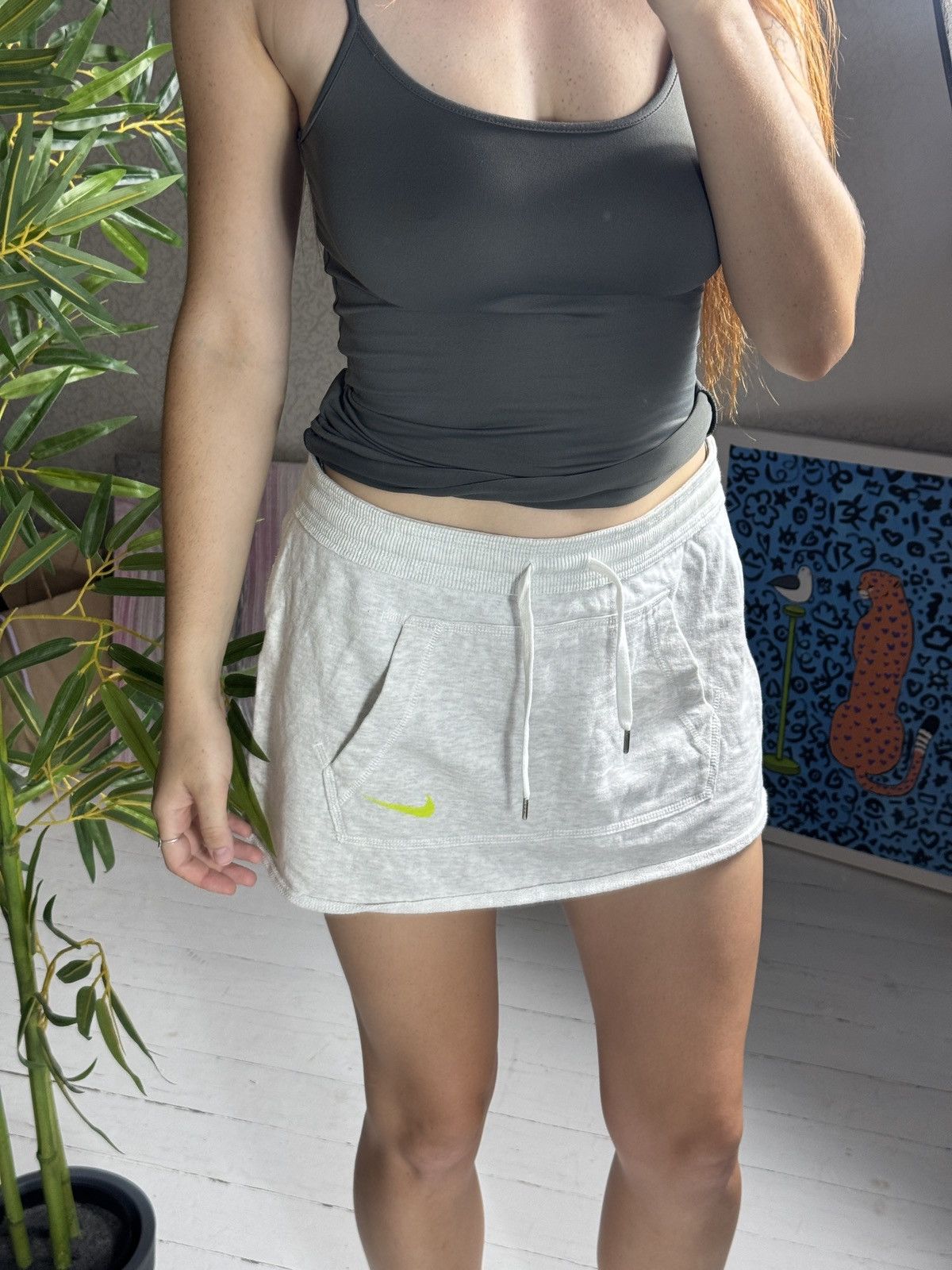 Nike VINTAGE NIKE 2000s UPCYCLING MINI SKIRT Size 28" / US 6 / IT 42 - 3 Thumbnail