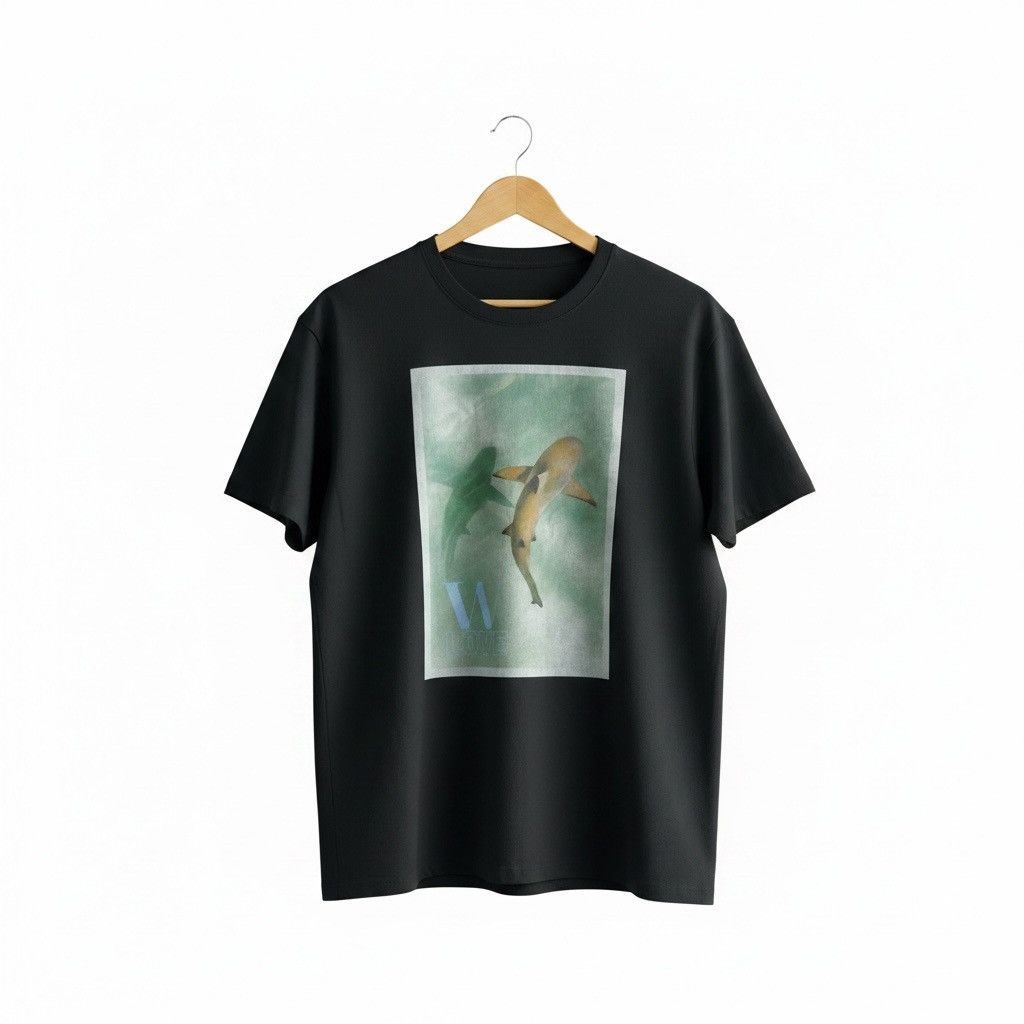 Other Made by Martin Shark Graphic T Black Oversized Streetwear Size US L / EU 52-54 / 3 - 2 Thumbnail