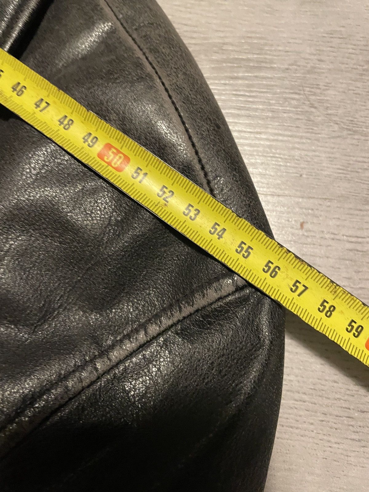Vintage VINTAGE 90S BLACK LEATHER COAT JACKET Size US XL / EU 56 / 4 - 12 Thumbnail