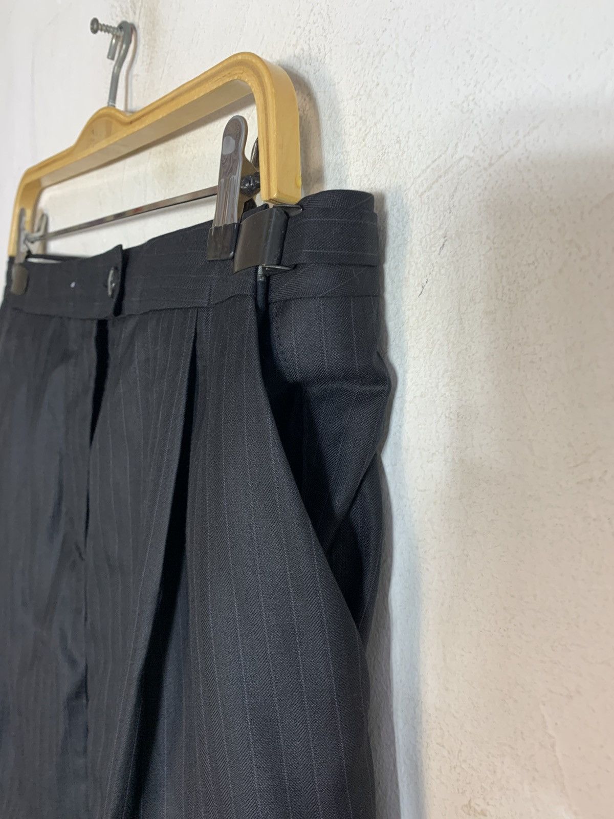 Maison Margiela Maison Martin Margiela MM4 Pencil Stripe Skirt Office Wear Size 34" / US 12 / IT 48 - 7 Thumbnail