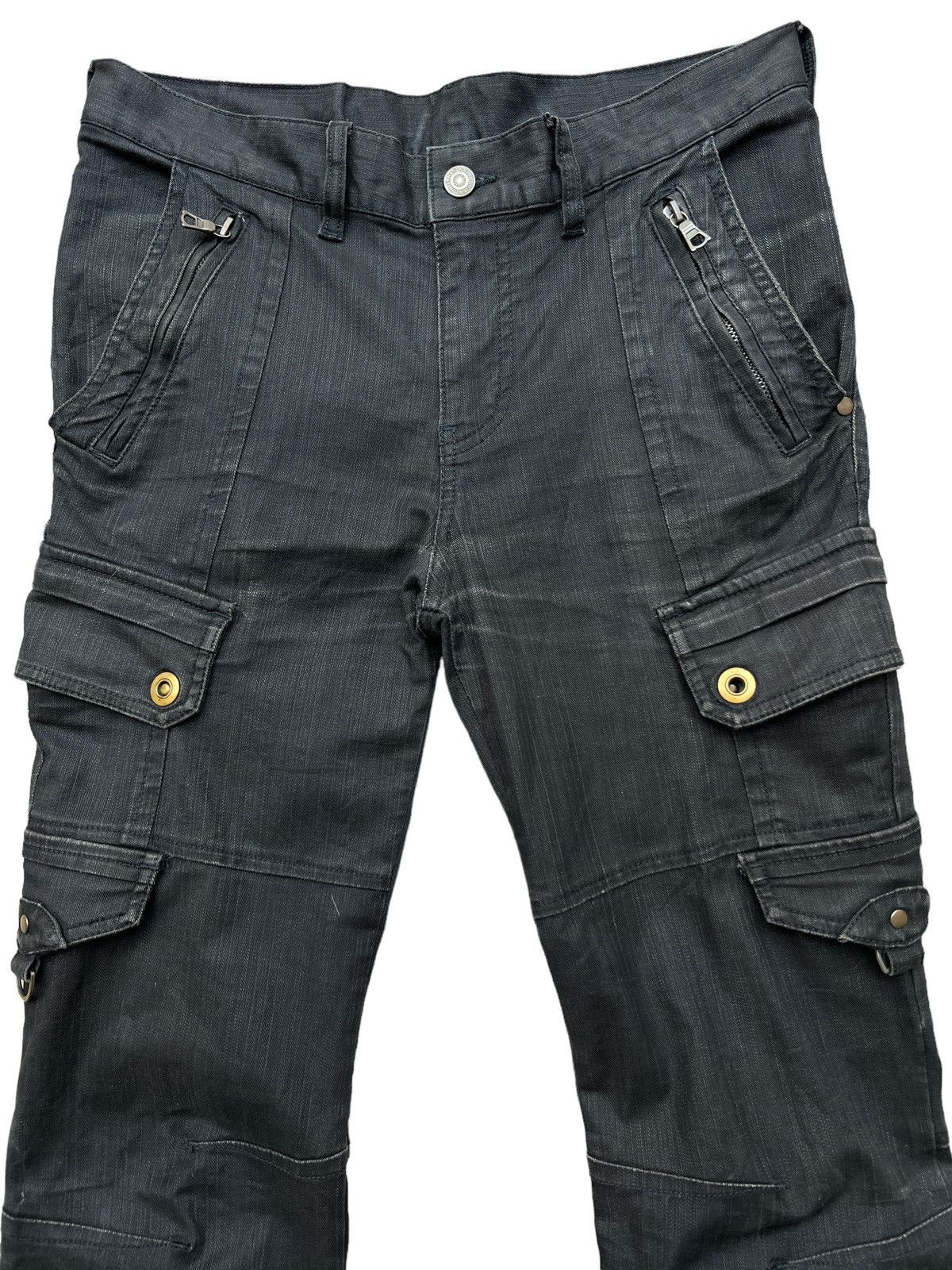 Tornado Mart Tornado Mart Japan Multipocket Tactical Cargo Pants 33x35.5 Size US 33 - 3 Thumbnail