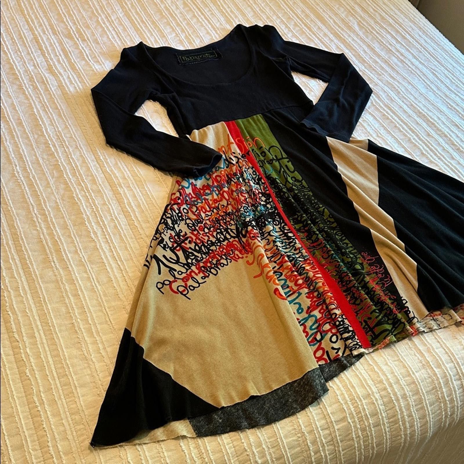 Parasite Y2K Paramita Dress Medium 100% cotton festival whimsy goth Size S / US 4 / IT 40 - 3 Thumbnail