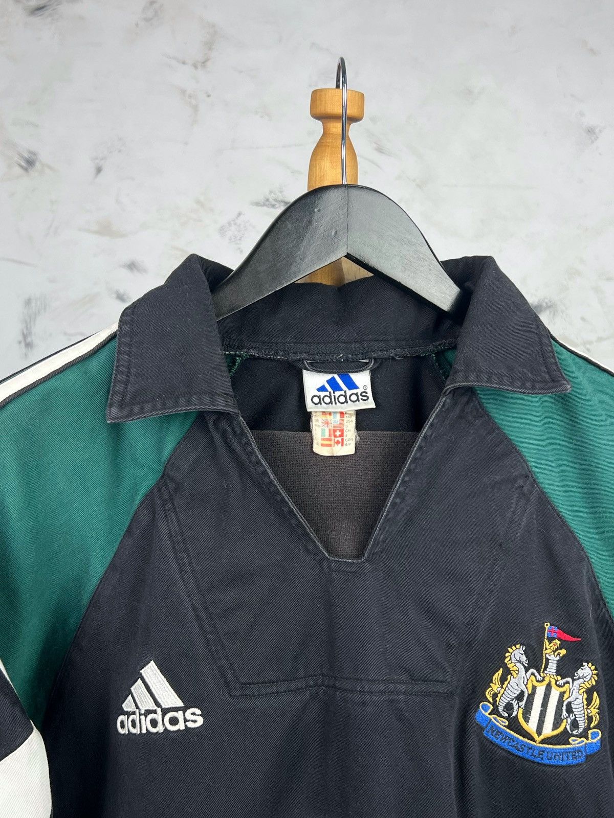 Adidas 90s Vintage Newcastle United Adidas Jacket S–M Size US S / EU 44-46 / 1 - 5 Thumbnail