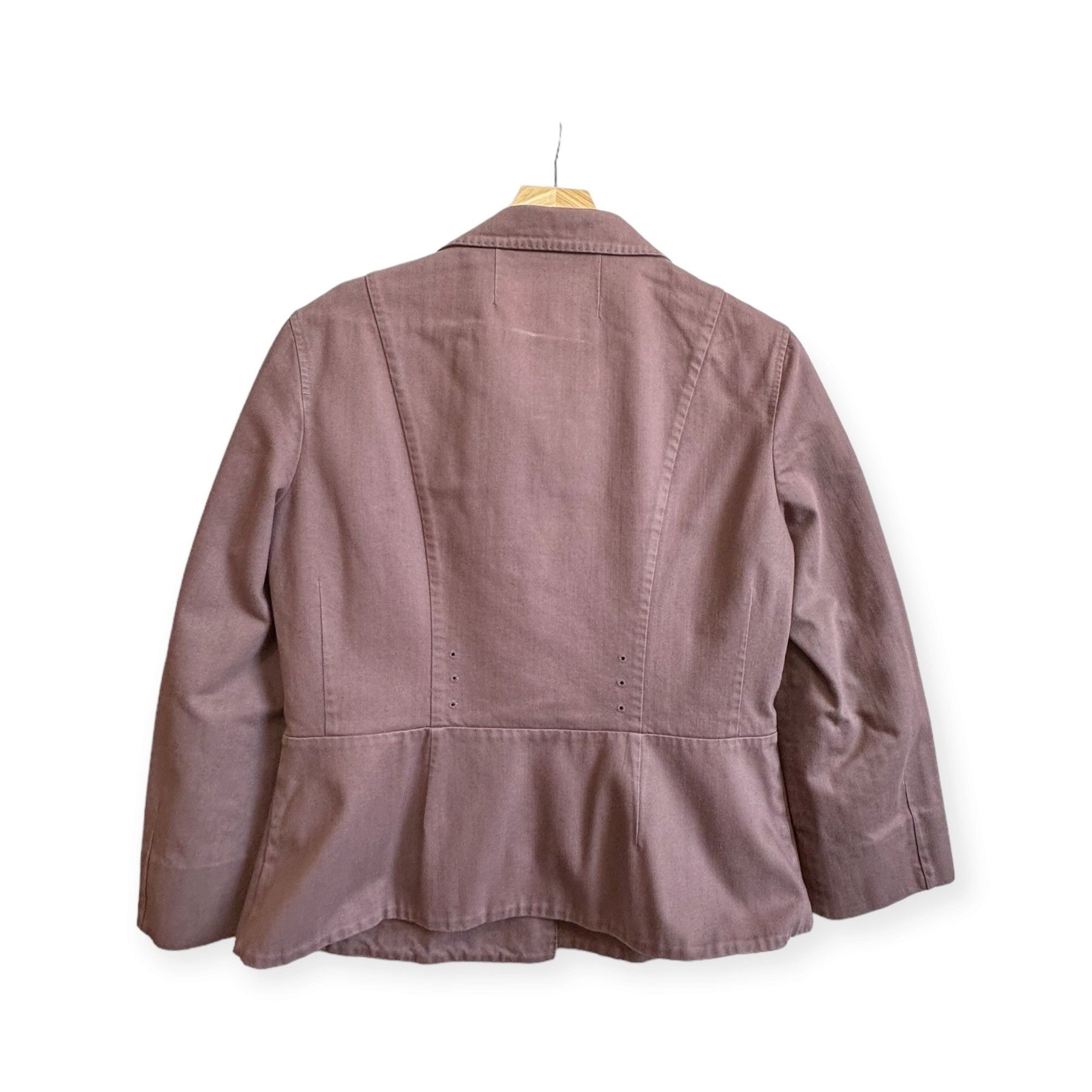 Miu Miu Miu Miu “Denim Squad” Archival Utility Jacket – IT 44 Size M / US 6-8 / IT 42-44 - 2 Thumbnail