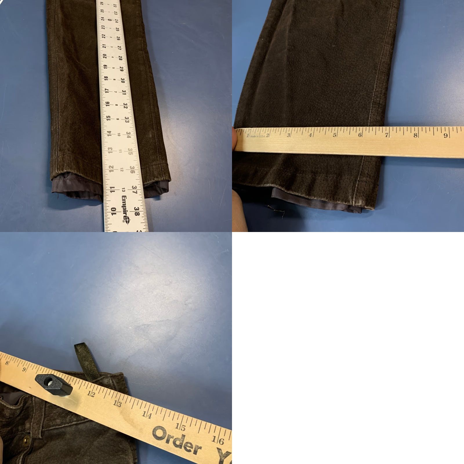Vintage VINTAGE Bagatelle Suede Pants Womens Size 6 Brown Fits 26x28 Genuine Leather Size 28" / US 6 / IT 42 - 9 Thumbnail