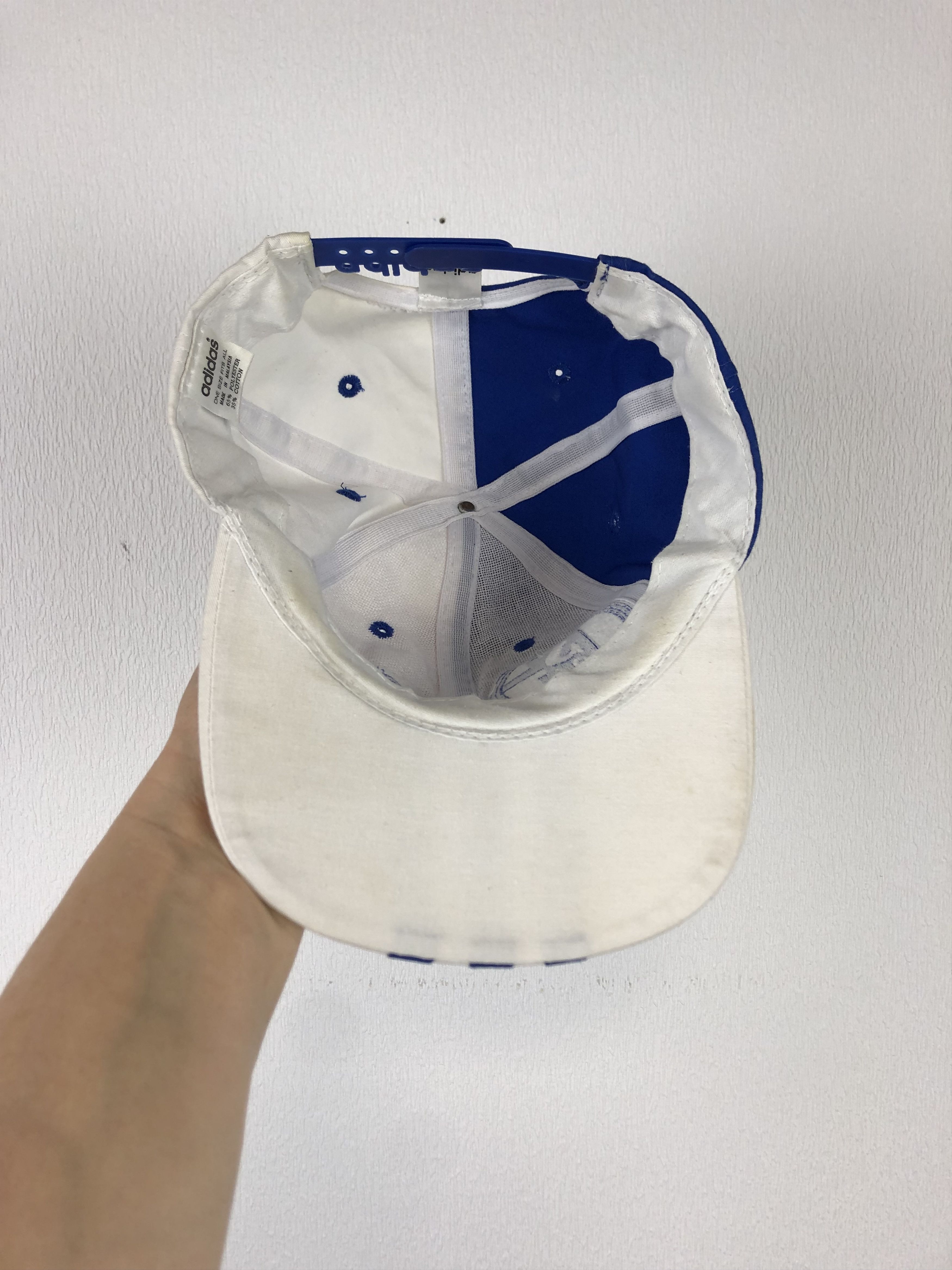 Adidas × Vintage Vintage 90's FC Schalke 04 Football Cap Soccer Hat Rare Size ONE SIZE - 5 Thumbnail