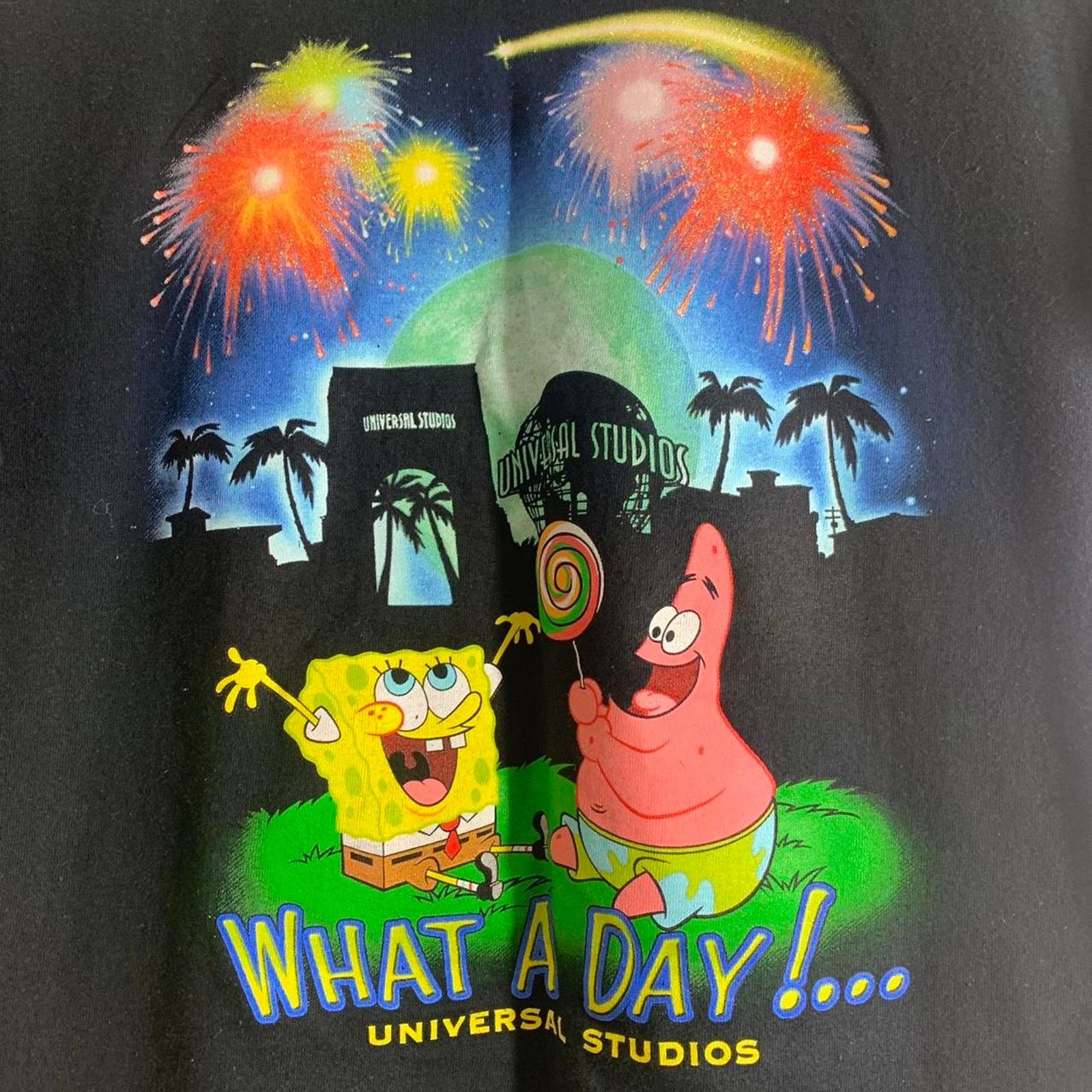 Universal Studios vintage 2000's NICKELODEON SPONGEBOB SQUAREPANTS tee shirt L Size US L / EU 52-54 / 3 - 1 Thumbnail